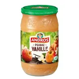 Andros Purée de pomme vanille, 750g