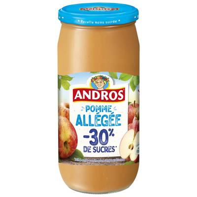 Andros Compote bocal Pomme allegéee, 990g