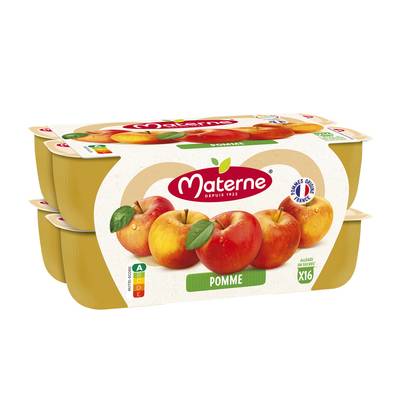 Materne Compote de Pomme, 16x100g