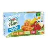 Pom Potes Gourdes multivariétées sans sucres ajoutés, 12 gourdes de 90g