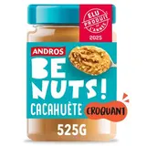 Andros Benuts Beurre de cacahuete crunchy, 525g
