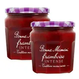 Bonne Maman Confiture Framboise intense, Lot de 2x335g