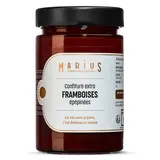 Marius, L'Épicerie Inspirée Confiture Extra Framboise épépinée, 375g