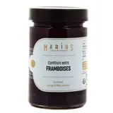 Marius, L'Épicerie Inspirée Confiture Extra Framboises, 375g