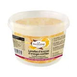 La Patelière Lamelles d'écorces d'Oranges confites, 100g