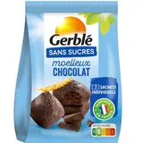 Gerblé Sans Sucres 7 Moelleux au chocolat sans sucres, 196g