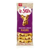 Le Ster Madeleines longues aux raisins x20, 250g