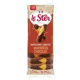 Le Ster Madeleines Longues Marbré Chocolat, 250g