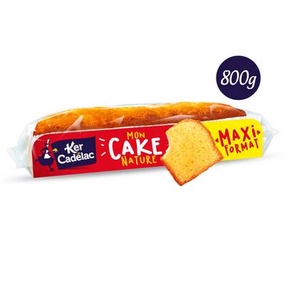 Ker Cadélac Gâteau Cake Nature, 800g