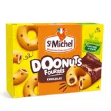St Michel Gâteaux donuts fourrés chocolat, 125g