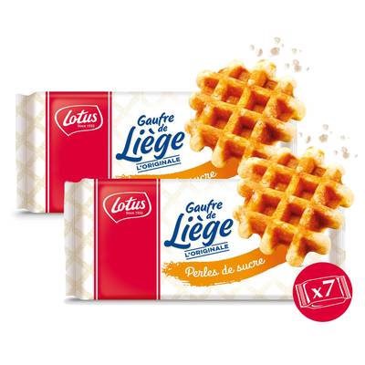 Lotus Gaufres de Liège Perles de Sucre, Lot de 2x315g