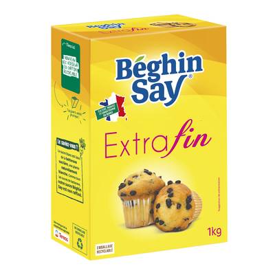 Beghin Say Sucre Extra Fin, 1Kg