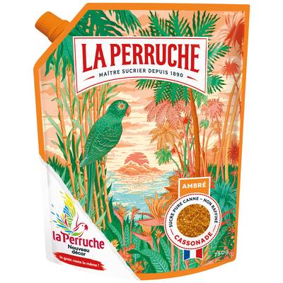La Perruche Sucre Ambré Cassonade Doypack, 750g