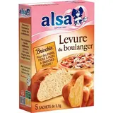 Alsa Levure briochin, 5 sachets, 27,5g