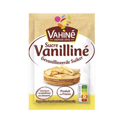 Vahine Sucre Vanilliné, 10x7,5g