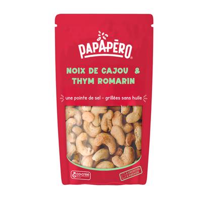 Papapéro Noix de cajou & thym-romarin, 100g