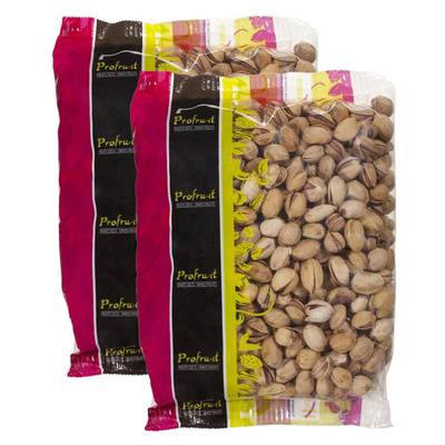 Profruit Pistaches grillées salées, Lot de 2x400g