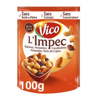Vico Mélange fruits secs l'Impec, 100g