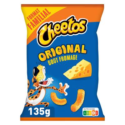 Cheetos Biscuits soufflés original goût fromage, 135g