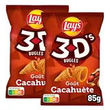 Lay's 3D's Cacahuètes, Lot de 2x85g