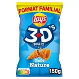 Lay's Biscuits apéritifs goût nature 3D, 150g