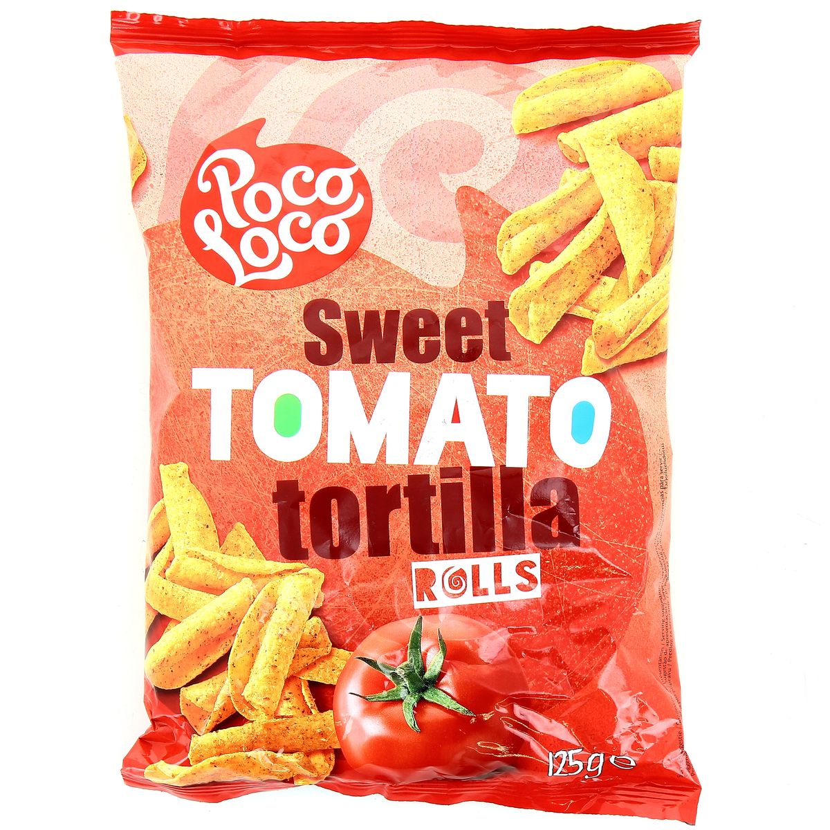 Poco Loco Snack tomate et tortilla, 125g
