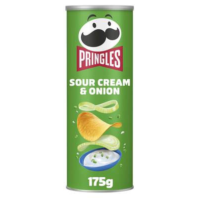 Pringles Chips Tuiles Crème et Oignon, 175g