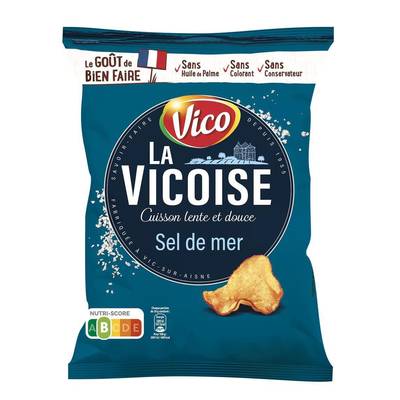Vico Chips Sel de Mer, 120g
