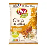 Vico Chips de Lentilles Oignons Caramélisés, 85g