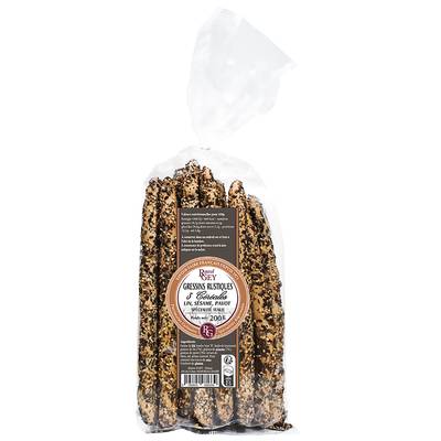 Raoul Gey Gressins aux 3 Graines - Lin - Sésame - Pavot, 200g