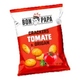 Bon Papa Crackers saveur Tomate & Origan, 40g