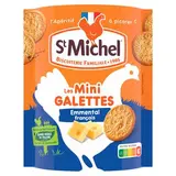 St Michel Mini galette emmental français, 100g