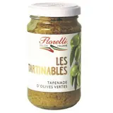 Florelli Tapenade d'Olives Vertes - Tartinable en bocal, 190g