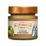 Jean Martin de Provence Délice d'anchoïade - Olives vertes de Provence et anchois en bocal, 100g