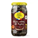 Le Brin d'Olivier Olives Noires de Nyons AOP en bocal, 230g