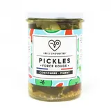 Les 3 Chouettes Pickles Concombre Piment Bio en bocal, 210g
