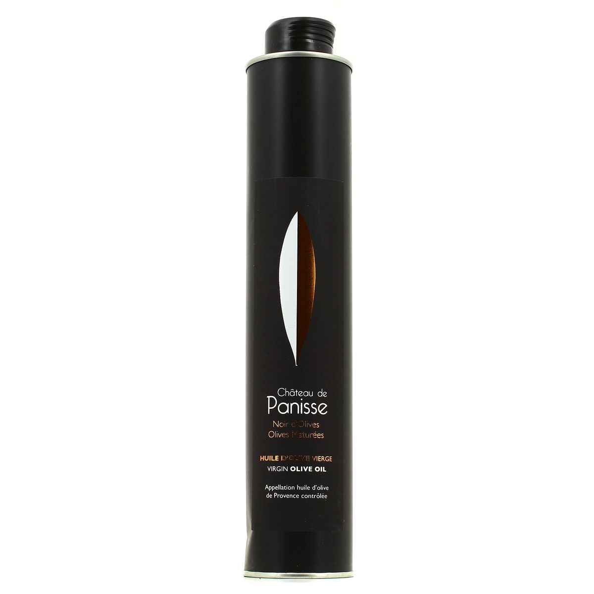 Château de Panisse Huile d'Olive Vierge - Noir d'Olives Maturées AOC, 50cl