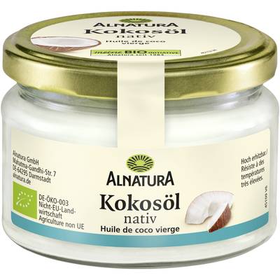 Alnatura Huile de coco vierge bio, 22cl