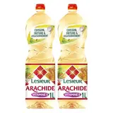 Lesieur Huile d'arachide, Lot de 2x1L