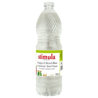 Stimula Vinaigre d'Alcool Blanc 8% d'acidité, 1L