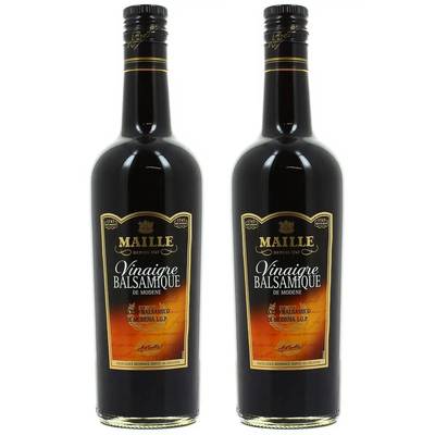 Maille Vinaigre balsamique de Modène, Lot de 2x75cl