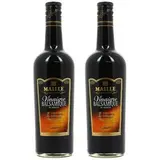 Maille Vinaigre balsamique de Modène en bouteille, Lot de 2x75cl