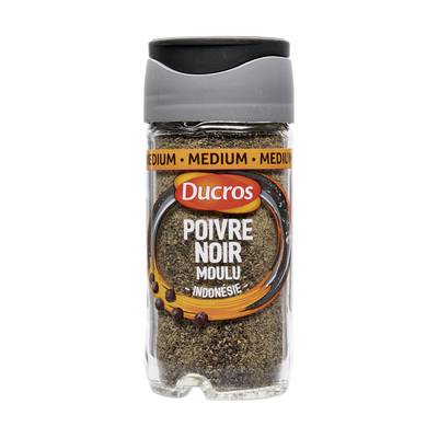 Ducros Poivre noir moulu, 38g