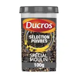 Ducros Mélange de poivre spécial moulin, 100g