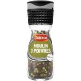 Ducros 3 poivres en grain en Moulin, 34g