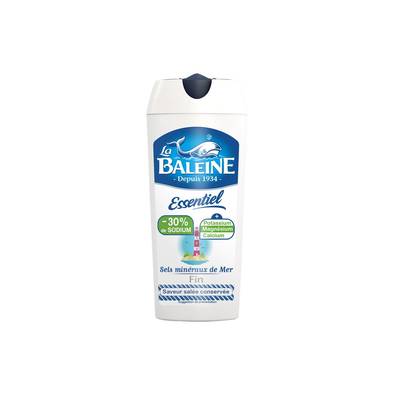 La Baleine Sel fin -30% sodium, 125g