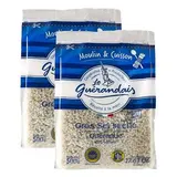 Le Guérandais Gros sel de Guérande IGP séché, Lot de 2x500g