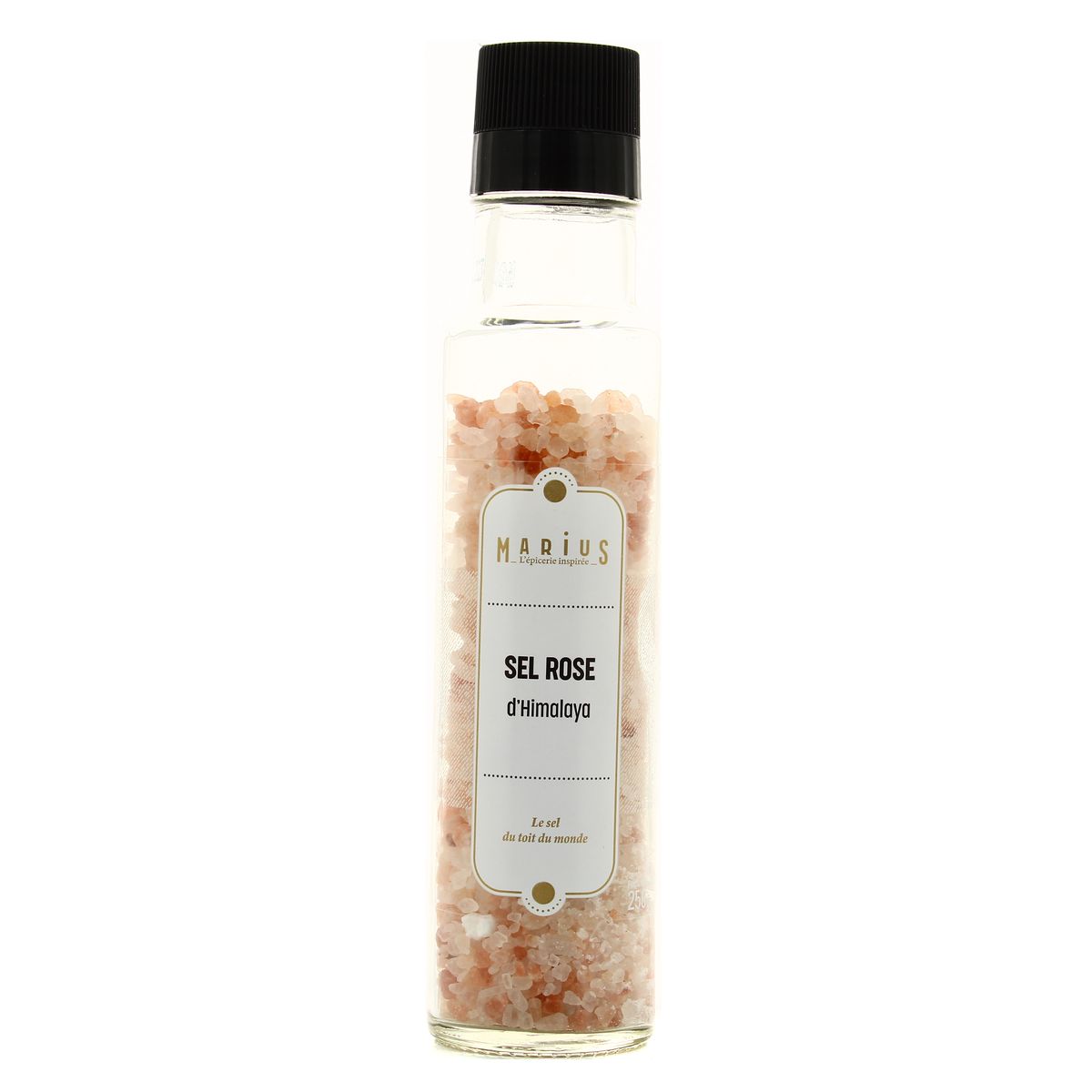 Marius, L'Épicerie Inspirée Sel rose d'Himalaya - Grand Moulin, 250g