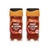 Ducros Piments de Cayenne moulu, Lot de 2x38g