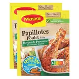 Maggi Papillotes Poulet Herbes de Provence, Lot de 2x34g